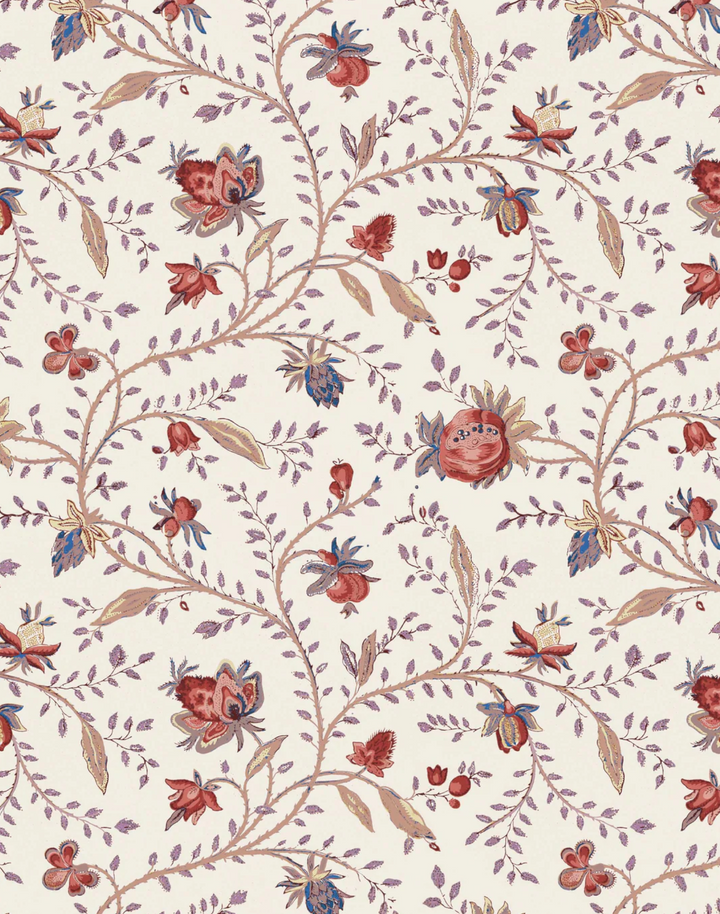 Indienne Floral, Peach