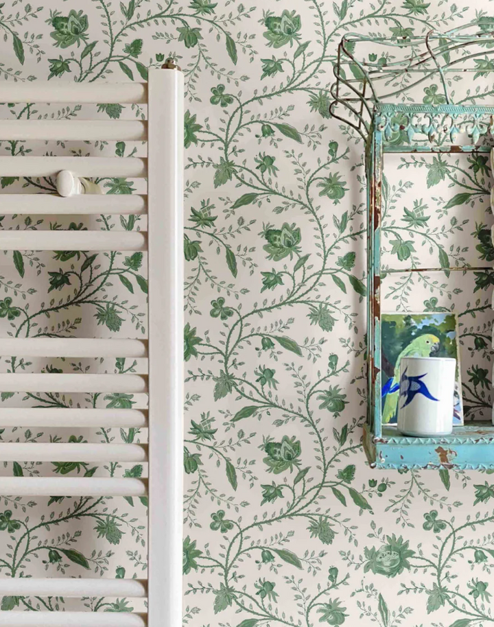 Indienne Floral, Tourmaline Green