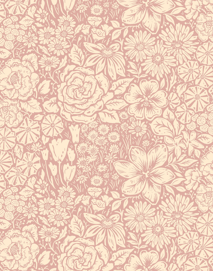 Jardin, Dusty Pink