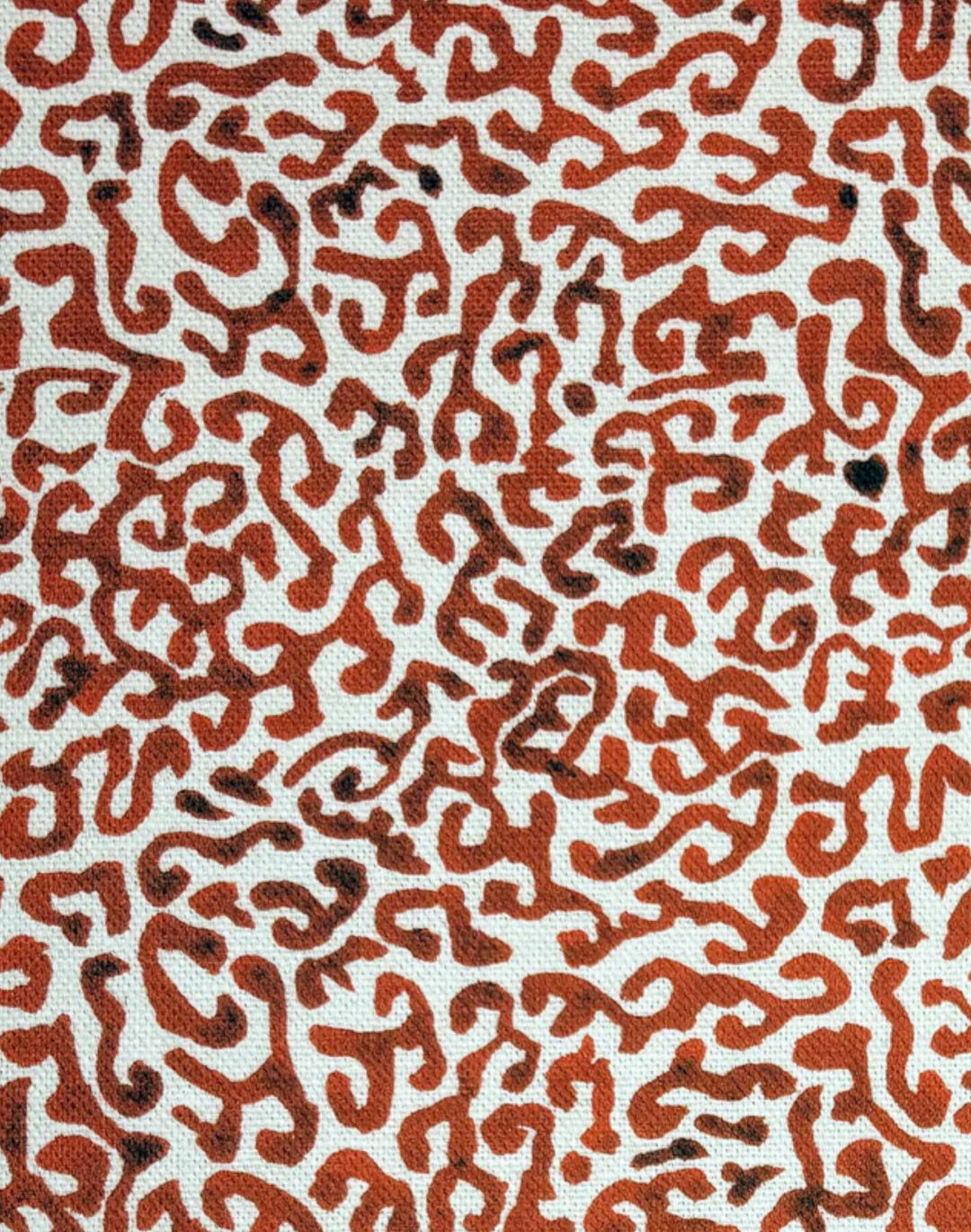 Java Fabric, Burnt Orange