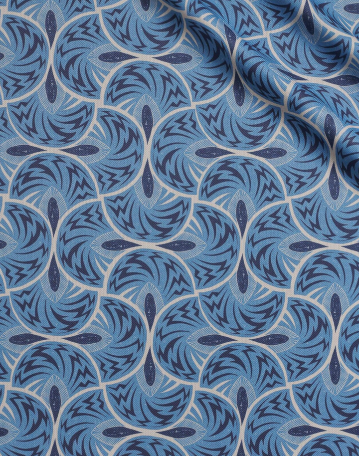 Jazz Herringbone Fabric, Ink