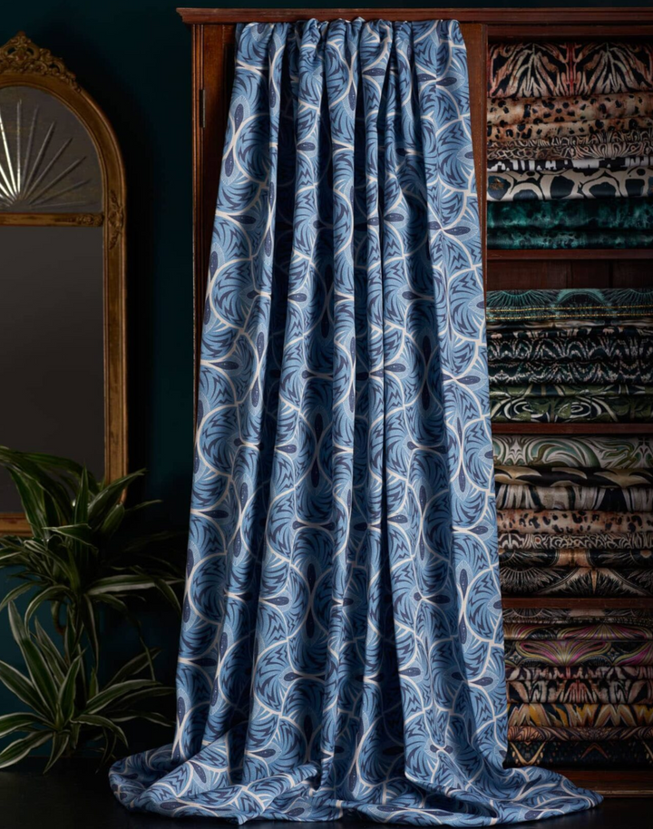 Jazz Herringbone Fabric, Ink