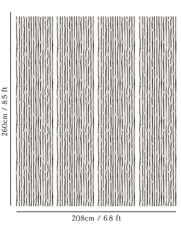 Joker Stripe, White