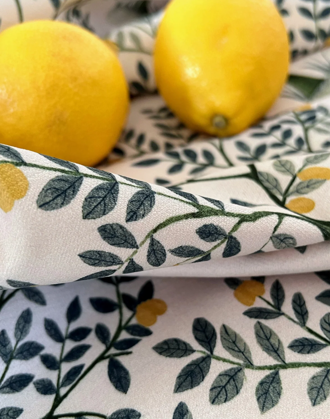 Lemon Grove Fabric, Green