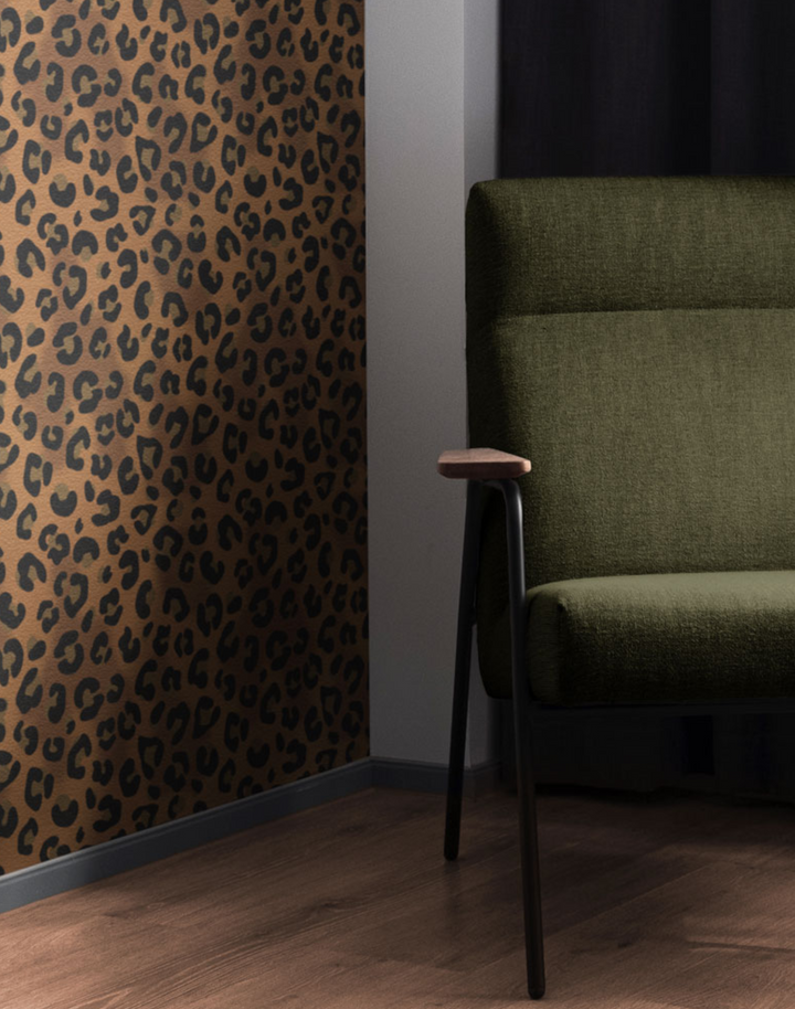 Leopard Print, Gold