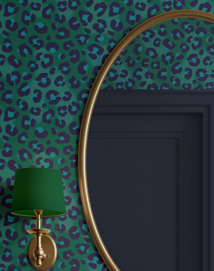 Leopard Print, Green