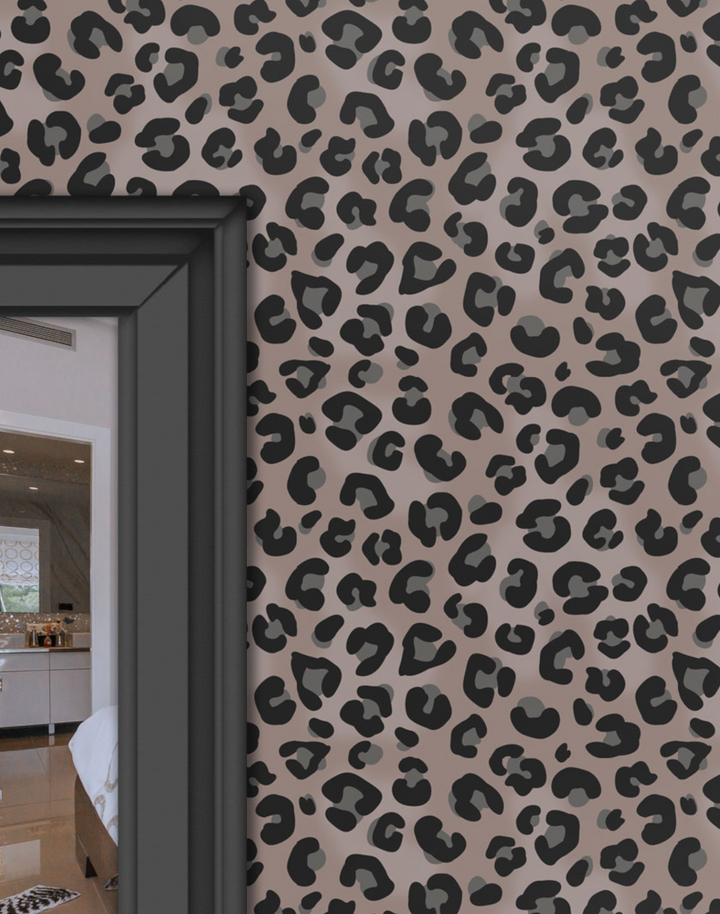 Leopard Print, Oyster
