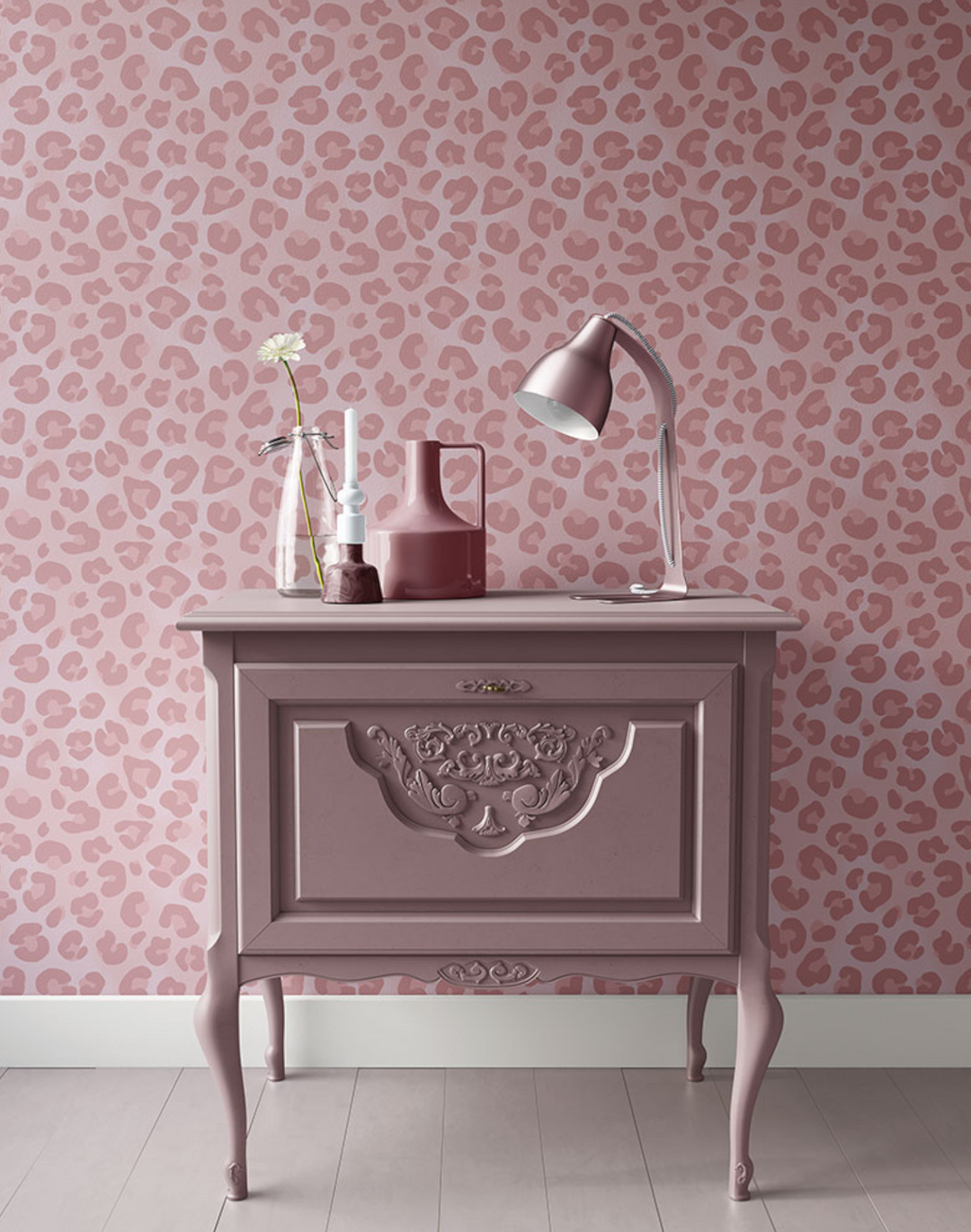 Leopard Print, Pink