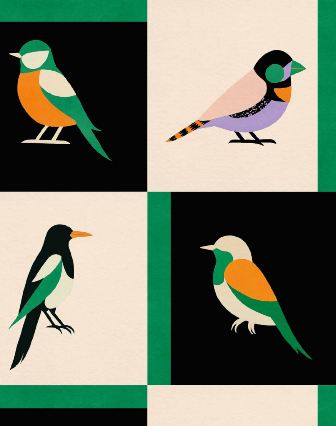 Like A Bird, Noir C00133N