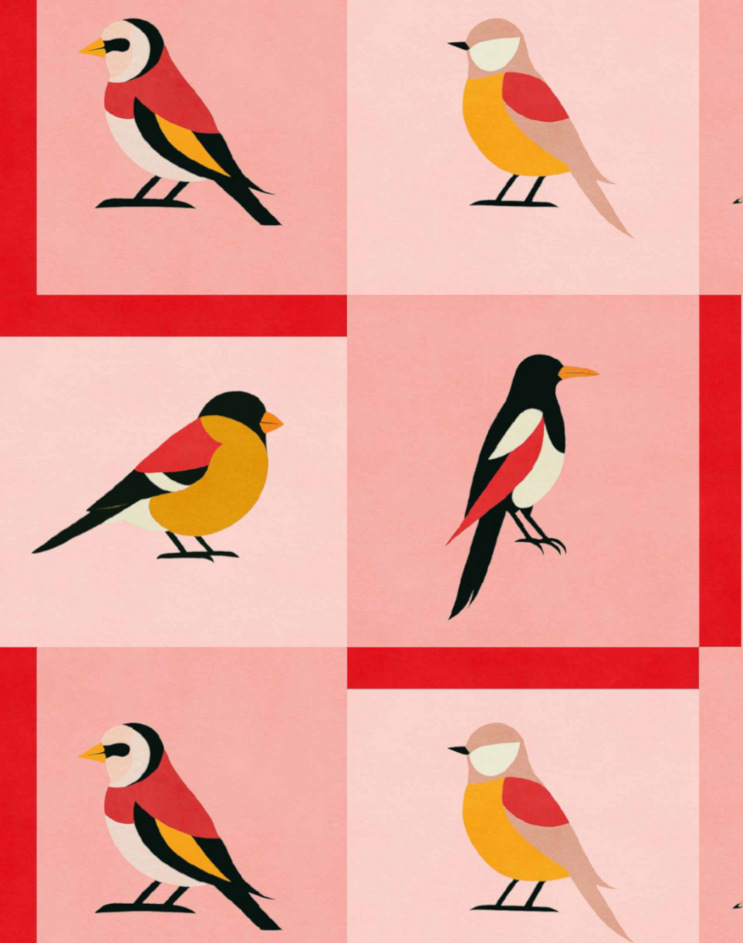 Like A Bird, Pink C00138N