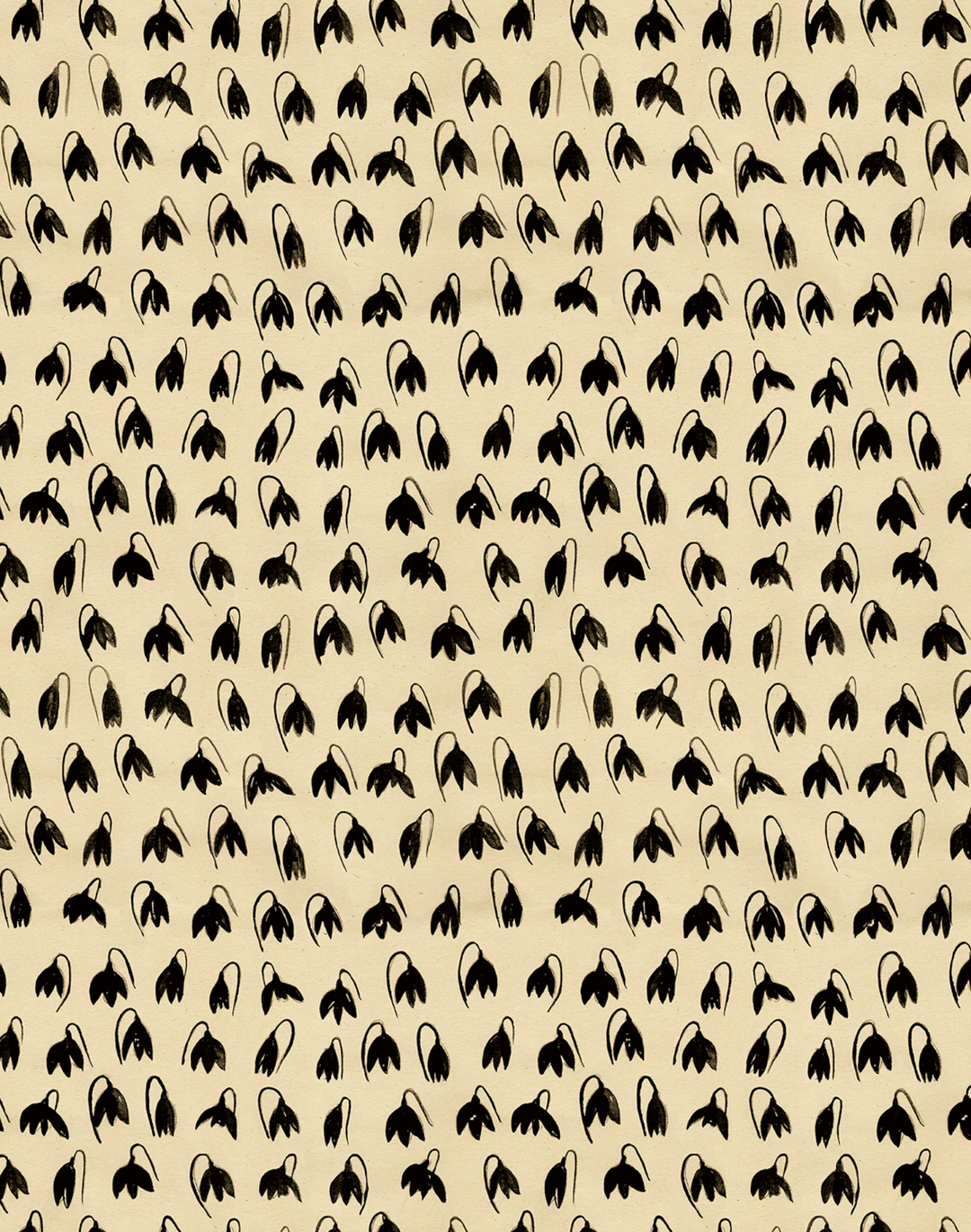 Lilly Farrows Grasscloth, Silhouette Shade WPLN0165