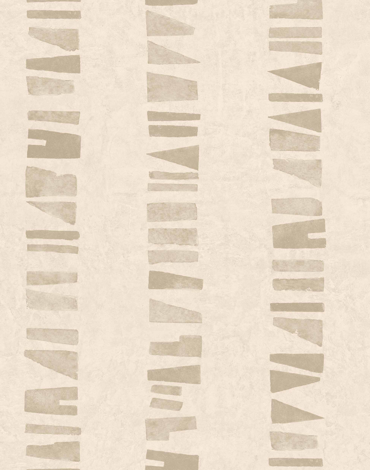 Linear Footprints, Beige NP5107-1