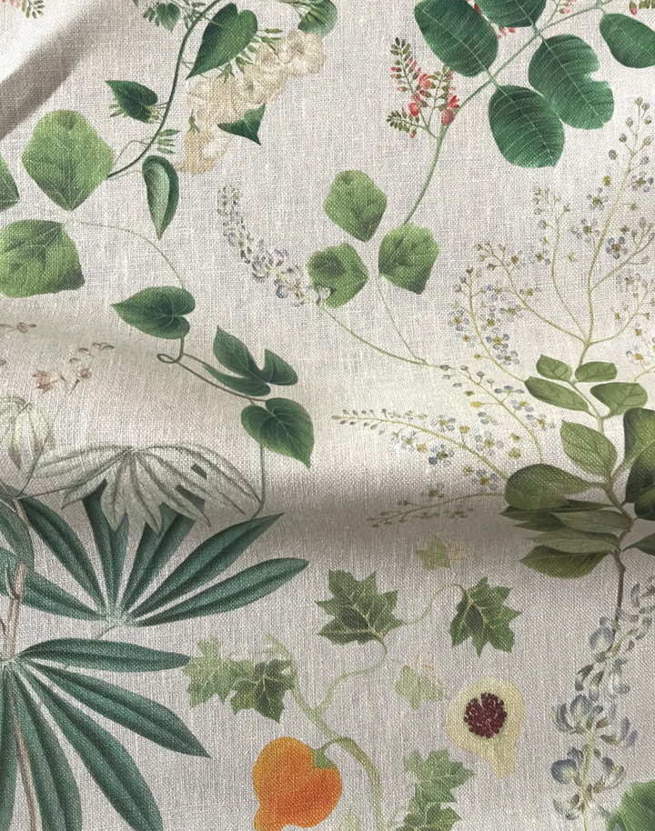 Little Eden Linen Fabric, Meadow