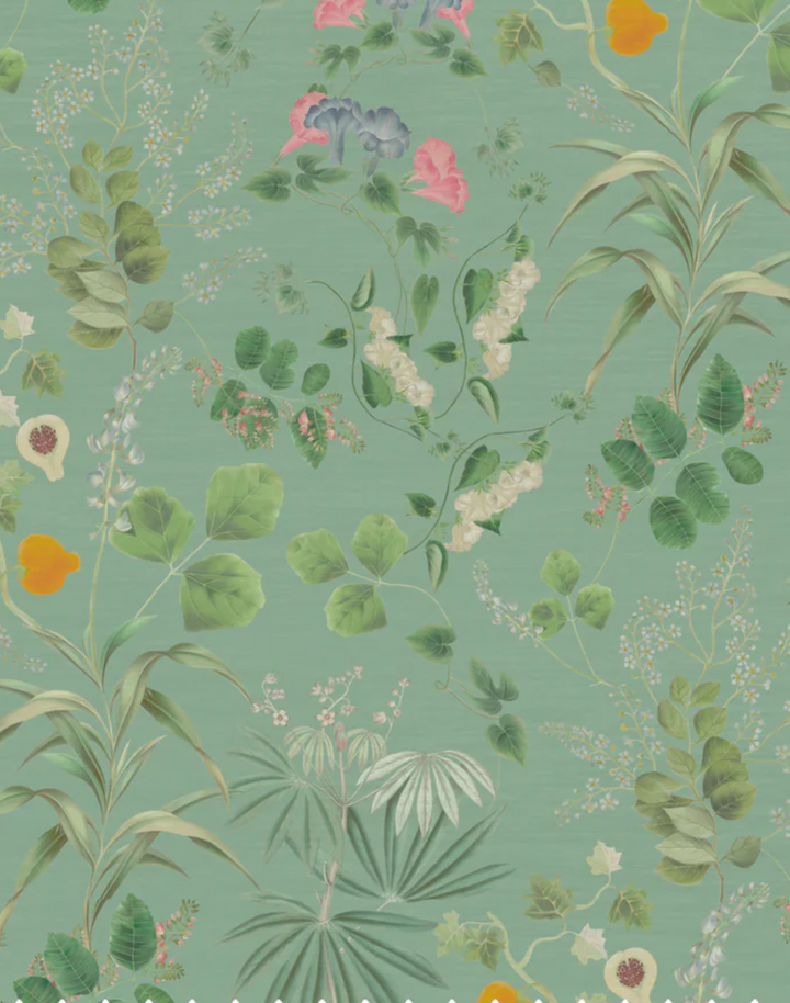 Little Eden Linen Fabric, Spring