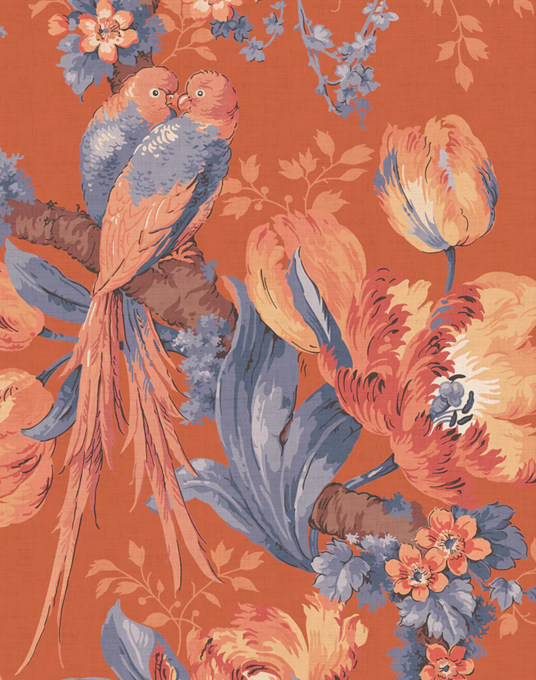 Love Birds, Burnt Sienna