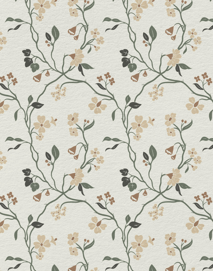 Lunaria Vine, Soft Alabaster