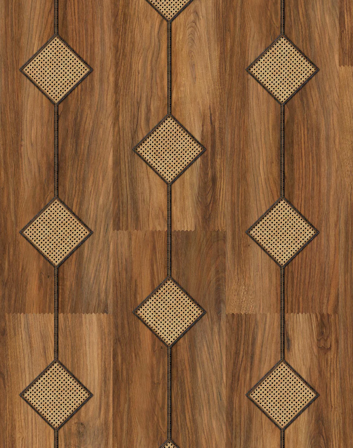 MRV-15 Oak Diamond Cane Webbing by Mr & Mrs Vintage