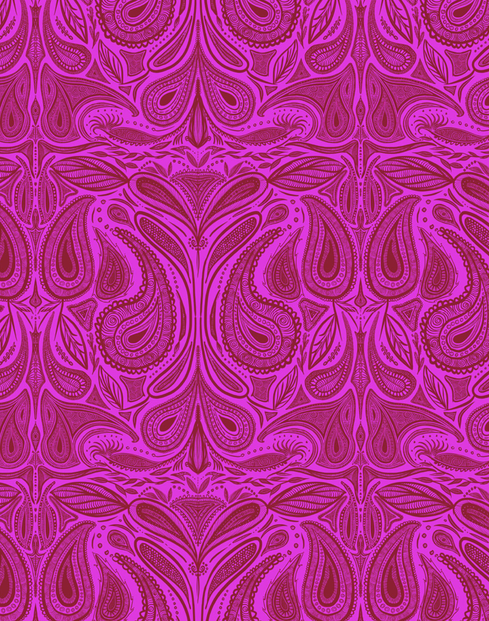 Margaux, Fuchsia – The Pattern Collective