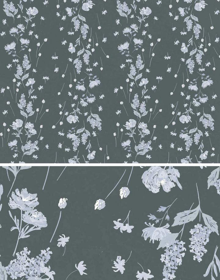 Meadow Vines, Dusty Emerald