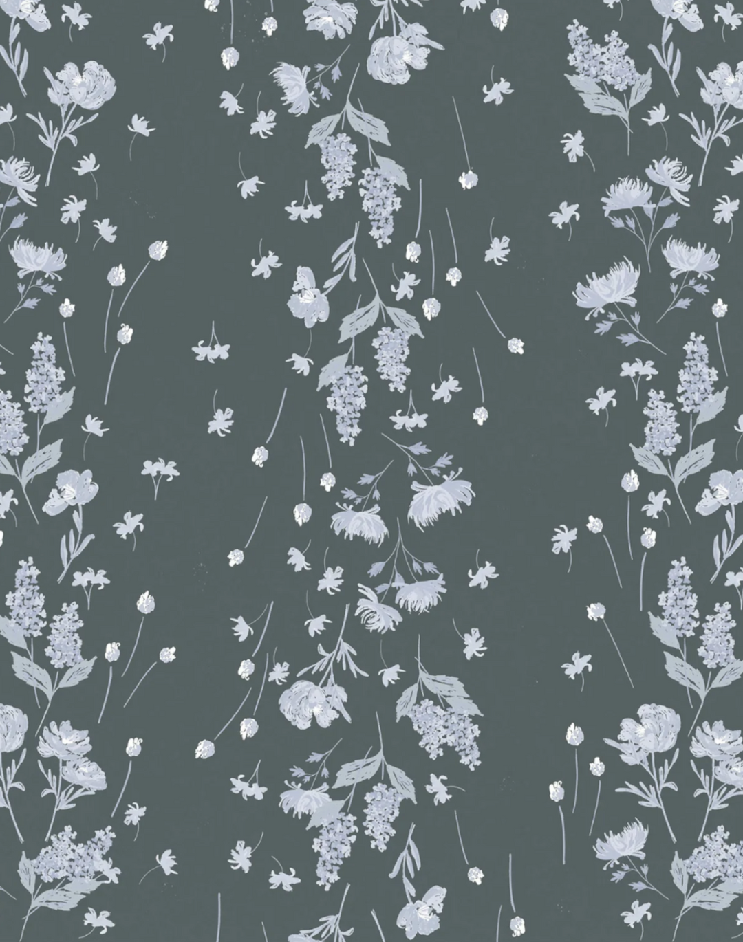 Meadow Vines, Dusty Emerald