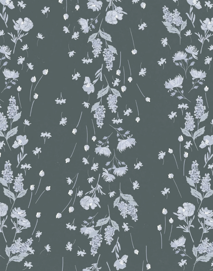 Meadow Vines, Dusty Emerald