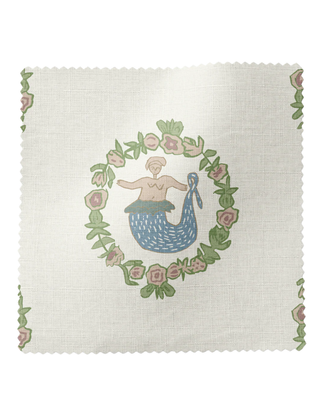 Mermaid - Linen Fabric