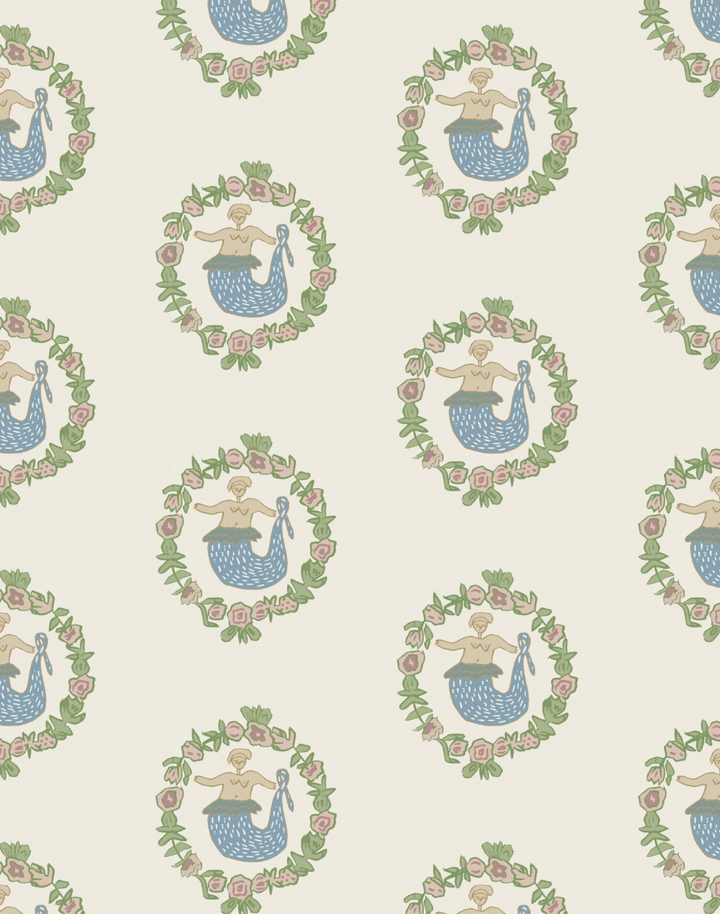 Mermaid - Linen Fabric