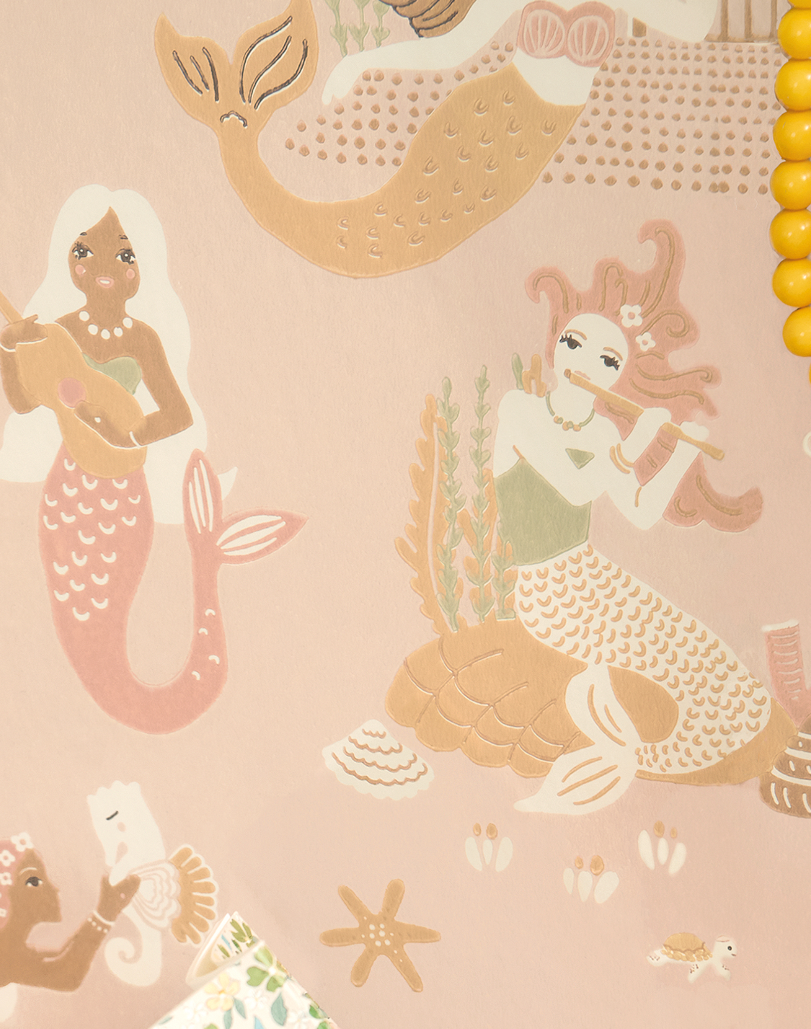 Mermaid Reef, Sweet Pink – The Pattern Collective