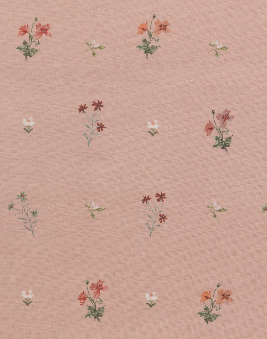 Mitford, English Rose - Linen Fabric