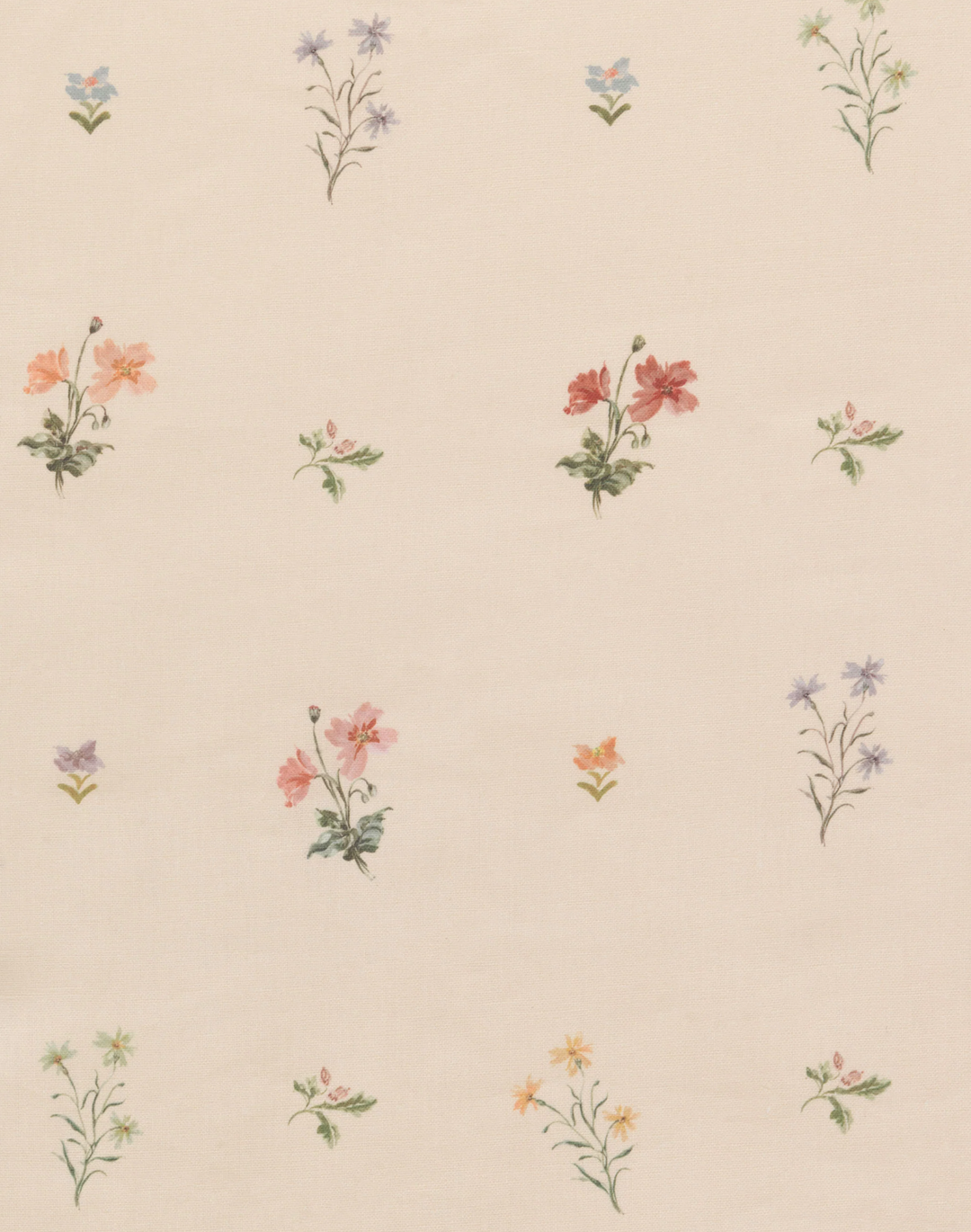Mitford, Tea - Linen Fabric