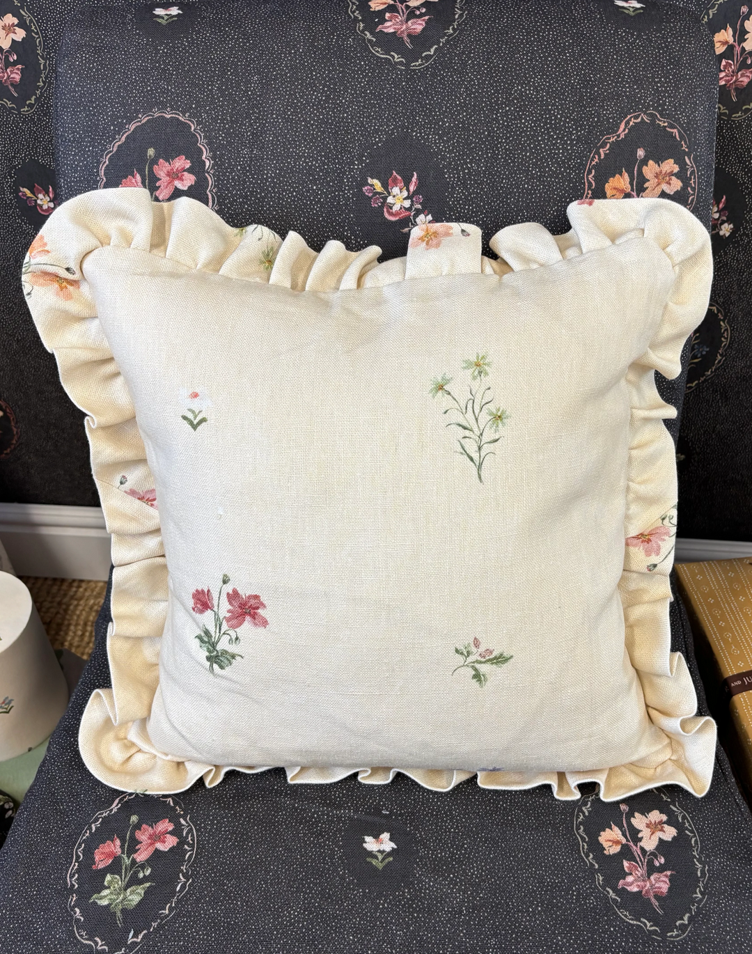 Mitford, Tea - Linen Fabric