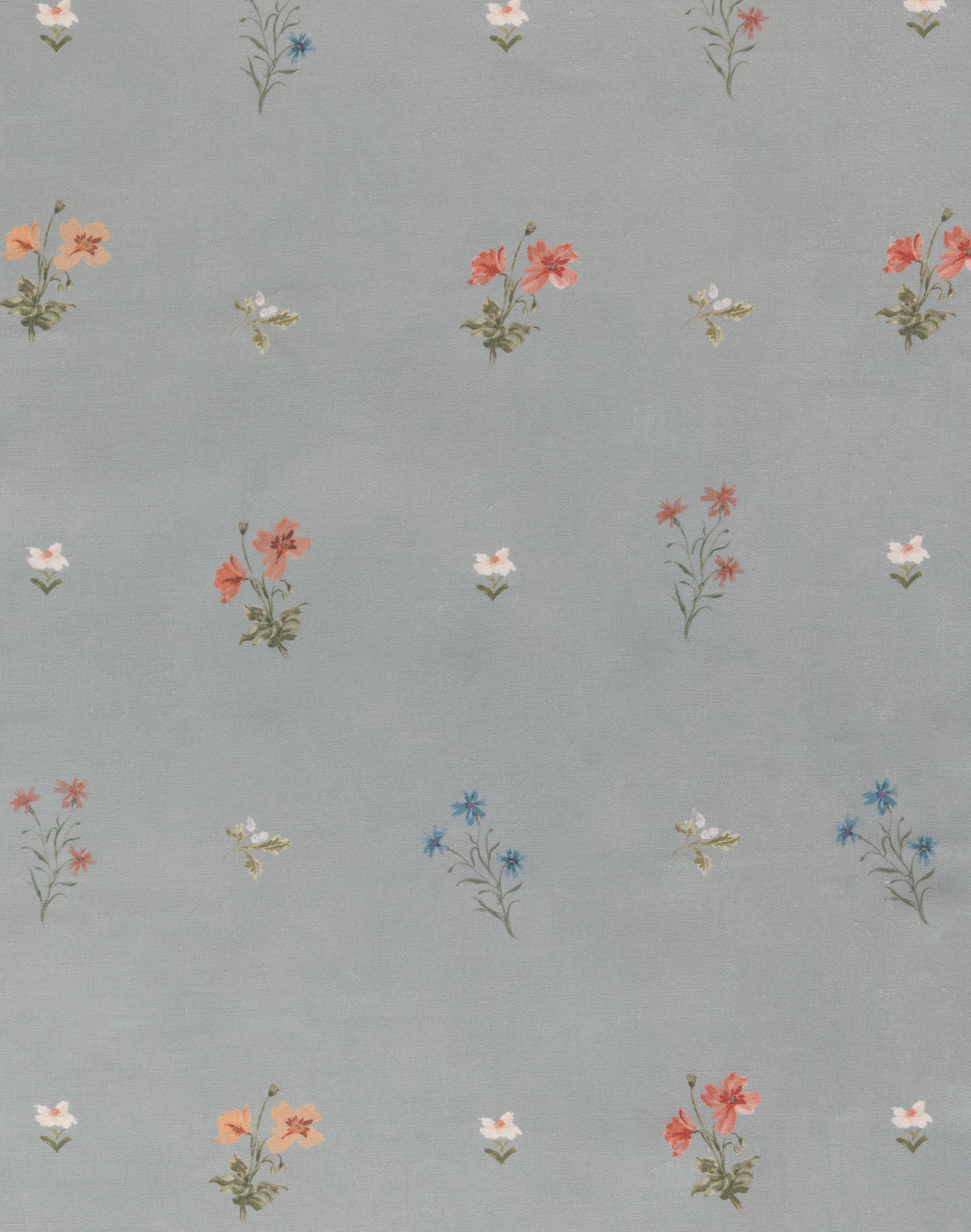 Mitford, Vintage Blue - Linen Fabric