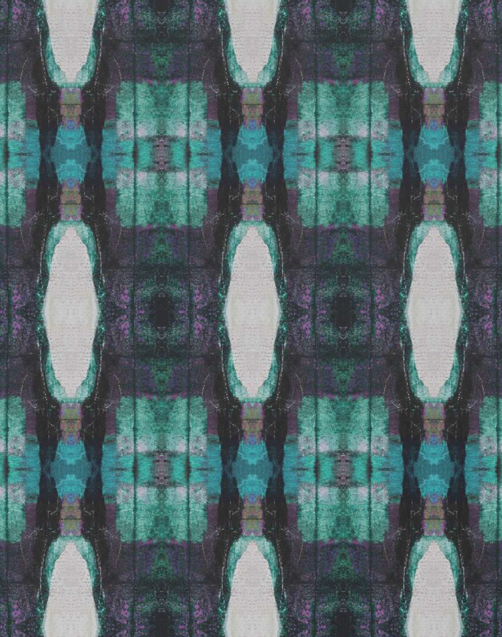 Mod Plaid 3, Aquamarine