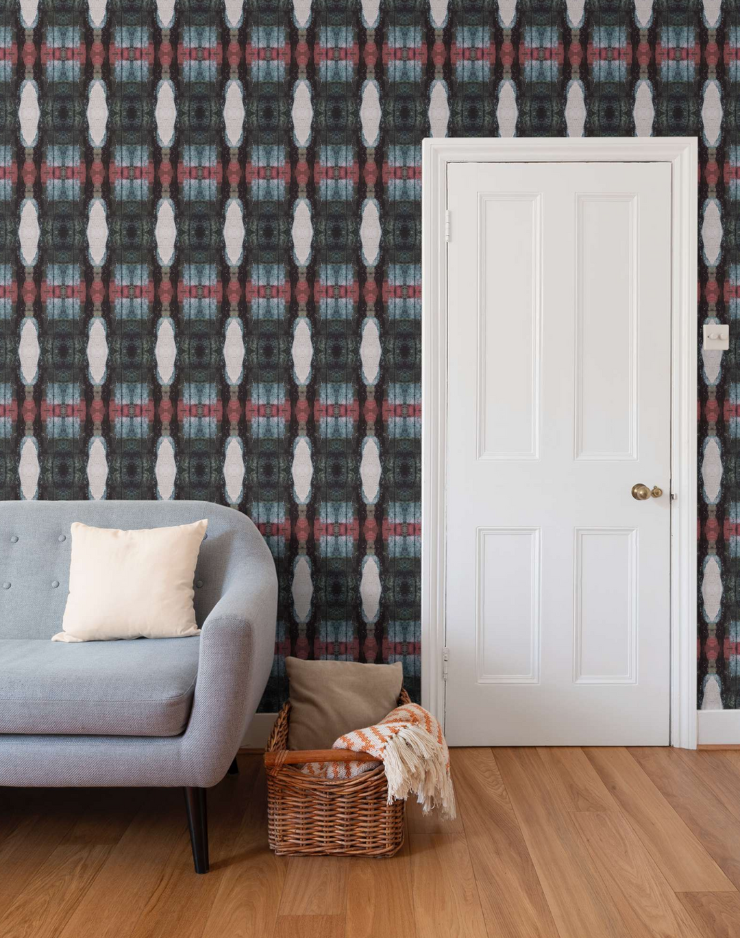 Mod Plaid 3, Grey Sapphire