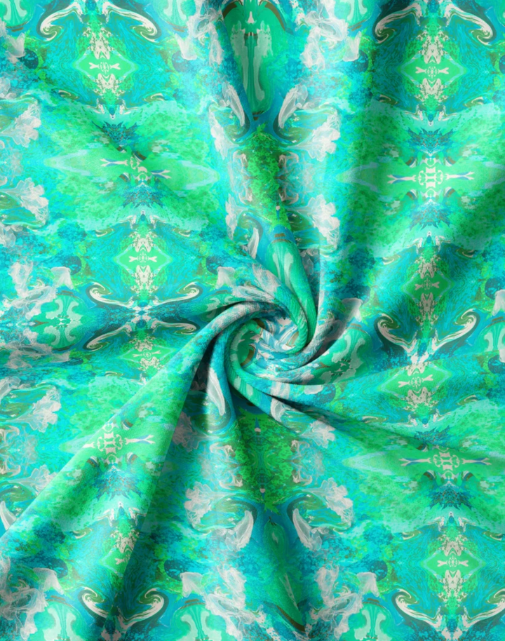 Naples, Pelican Bay Velvet Fabric