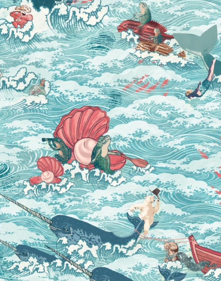 Ocean Waves, Coral Reef