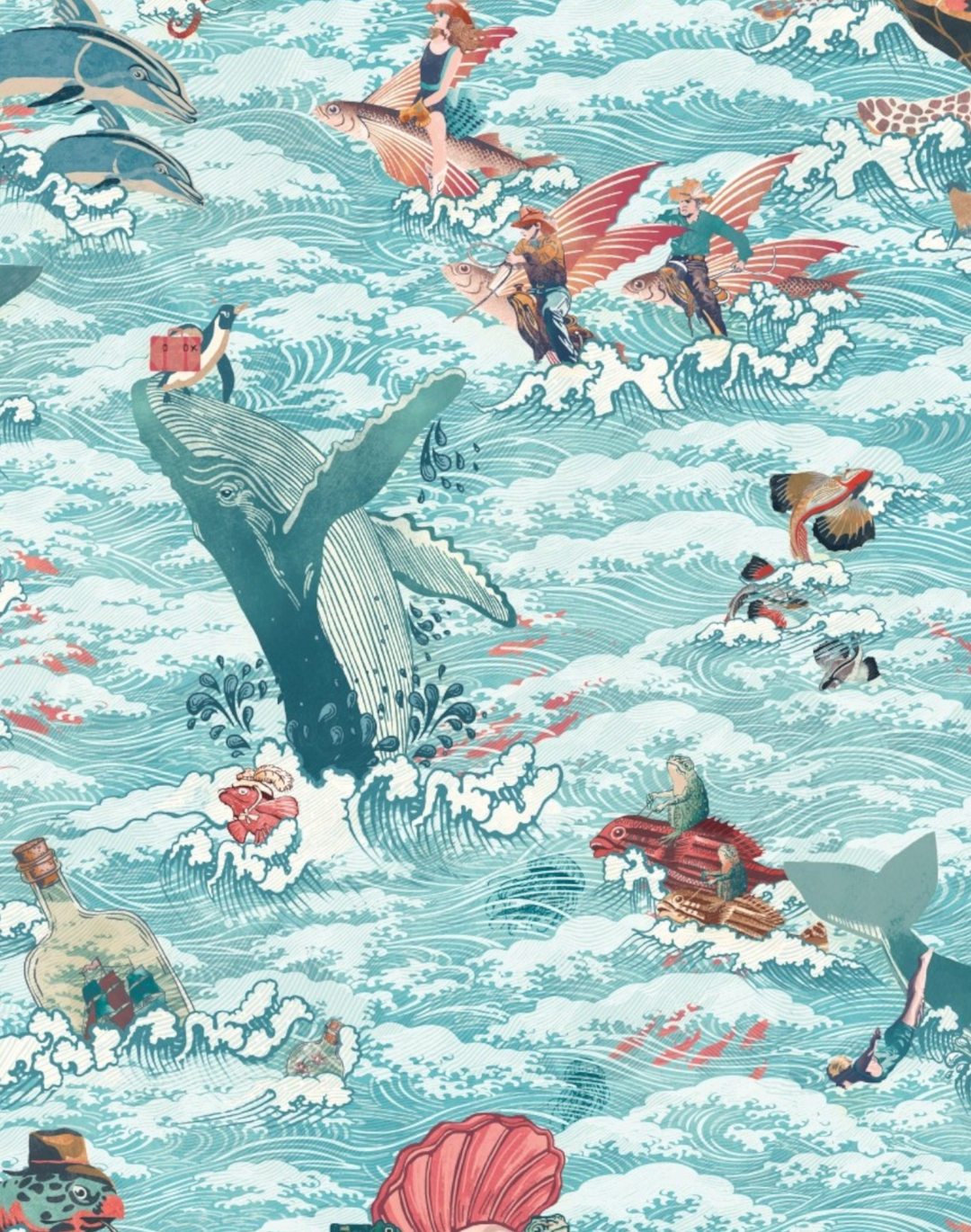 Ocean Waves, Coral Reef