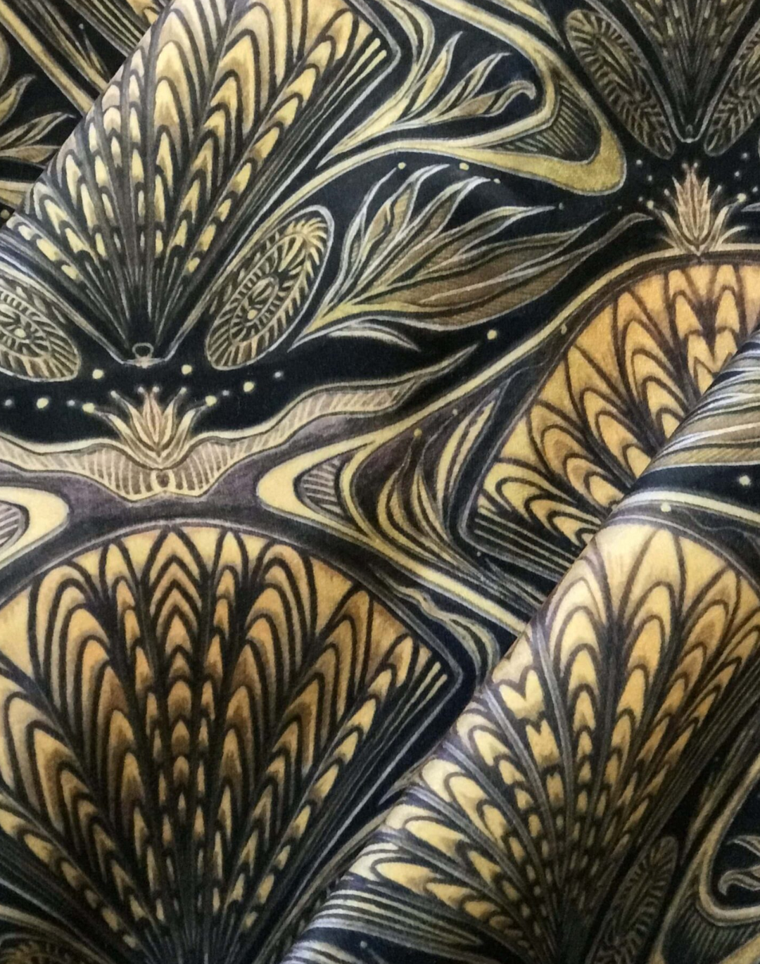Oyster Velvet Fabric