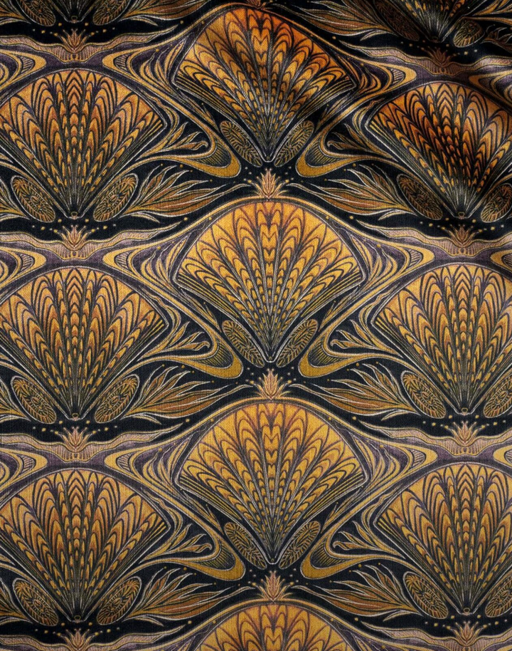 Oyster Velvet Fabric