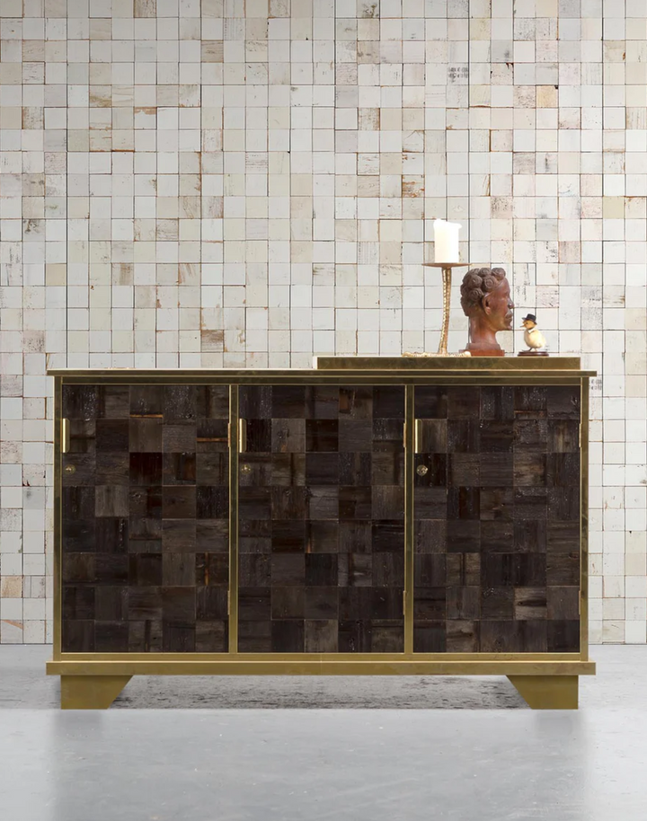 PHE-21 White Mosaic Squares by Piet Hein Eek