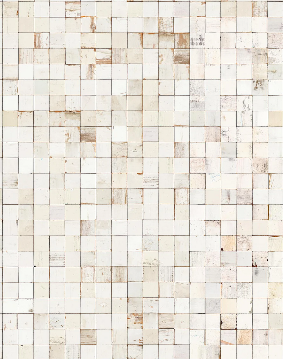 PHE-21 White Mosaic Squares by Piet Hein Eek