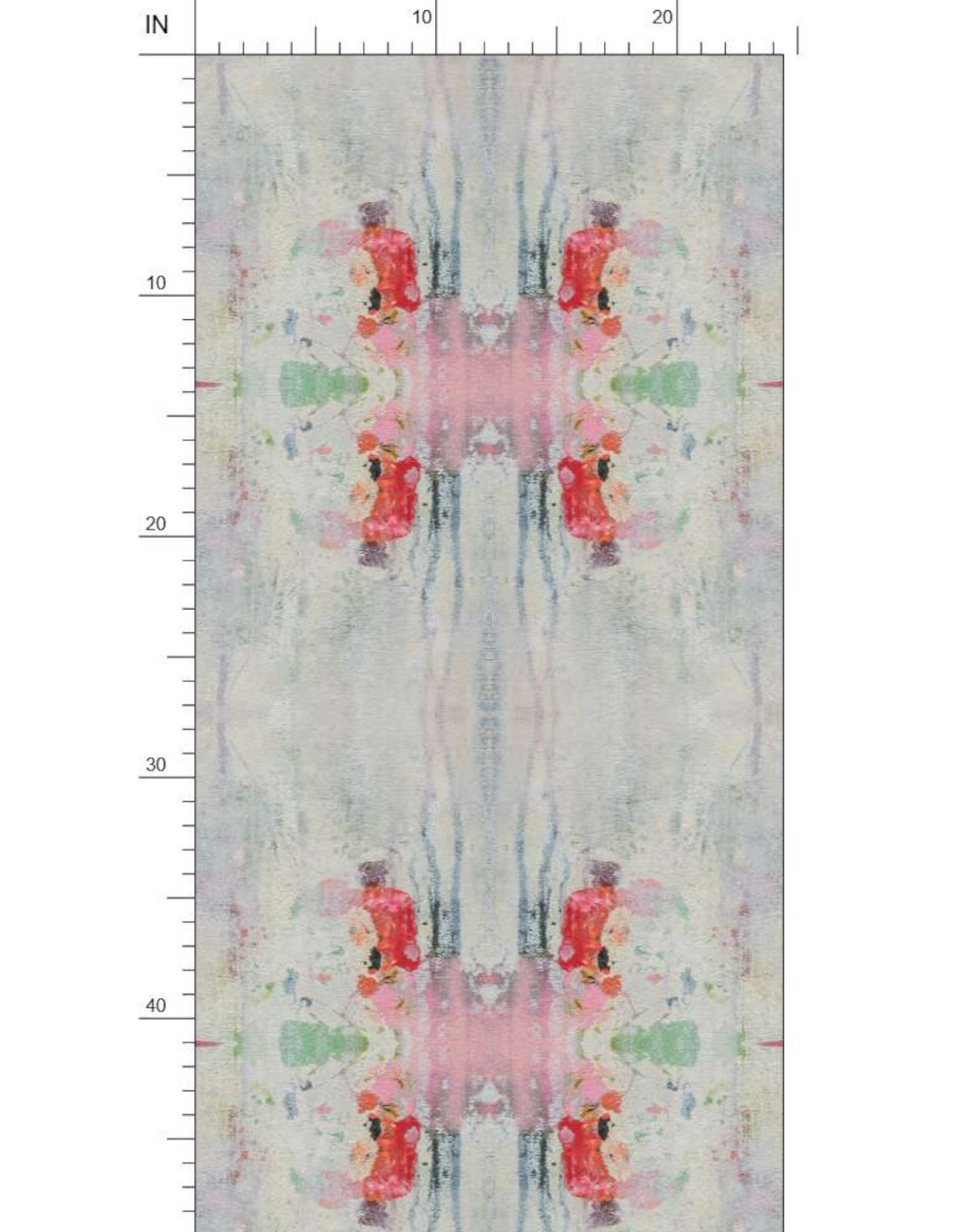 Paint Splatter XL, Hibiscus