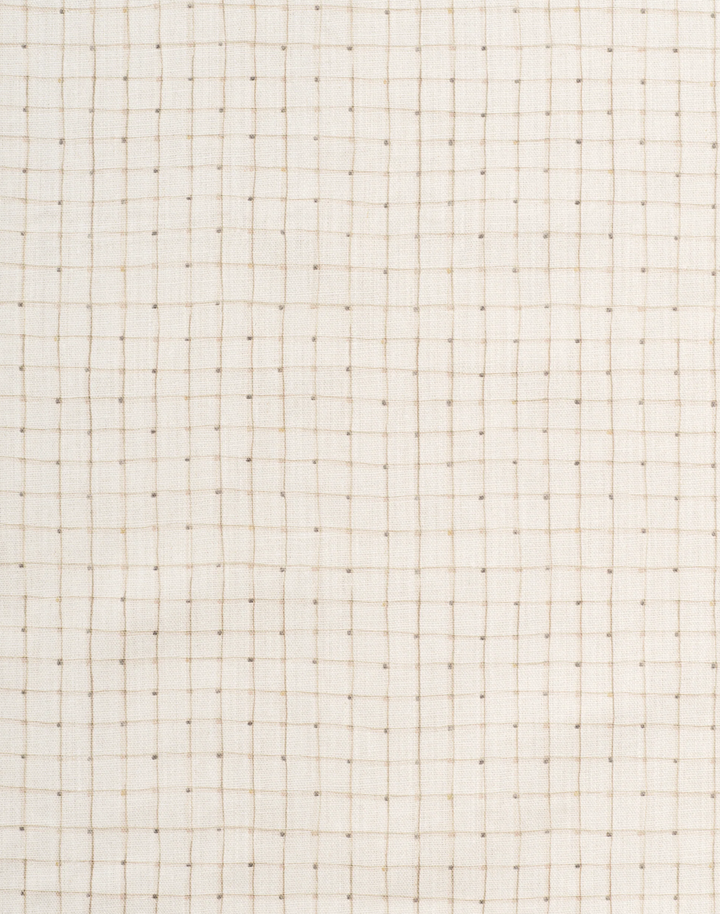 Painted Grid Fabric, Charcoal