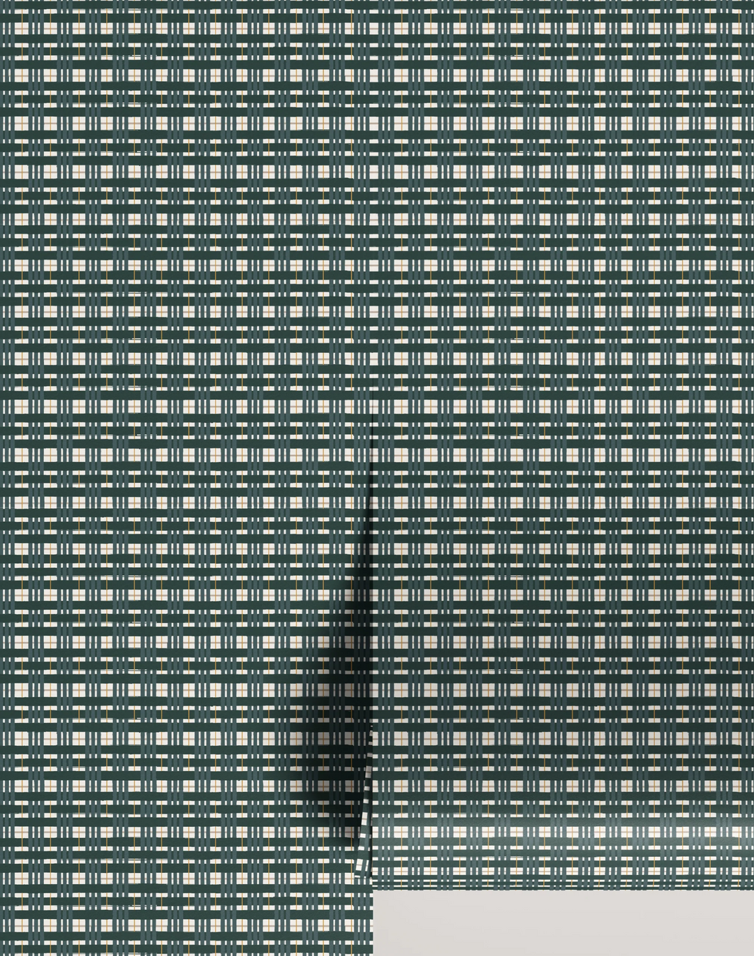 Painterly Plaid, Hunter