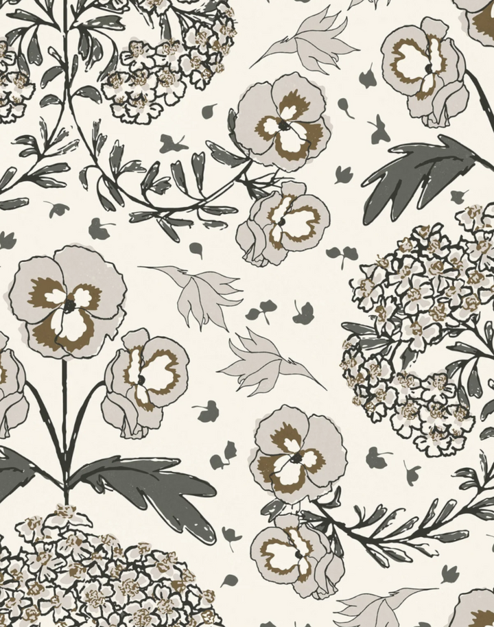 Pansies, Oatmeal