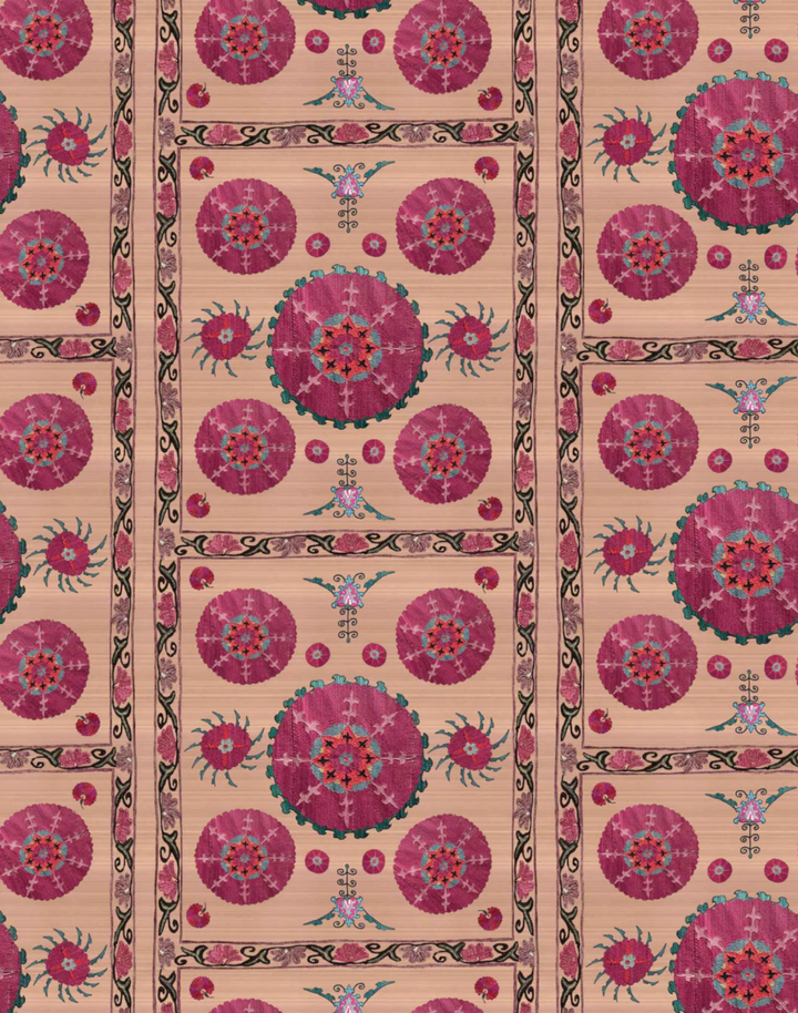 Paris Suzani, Clay Pink