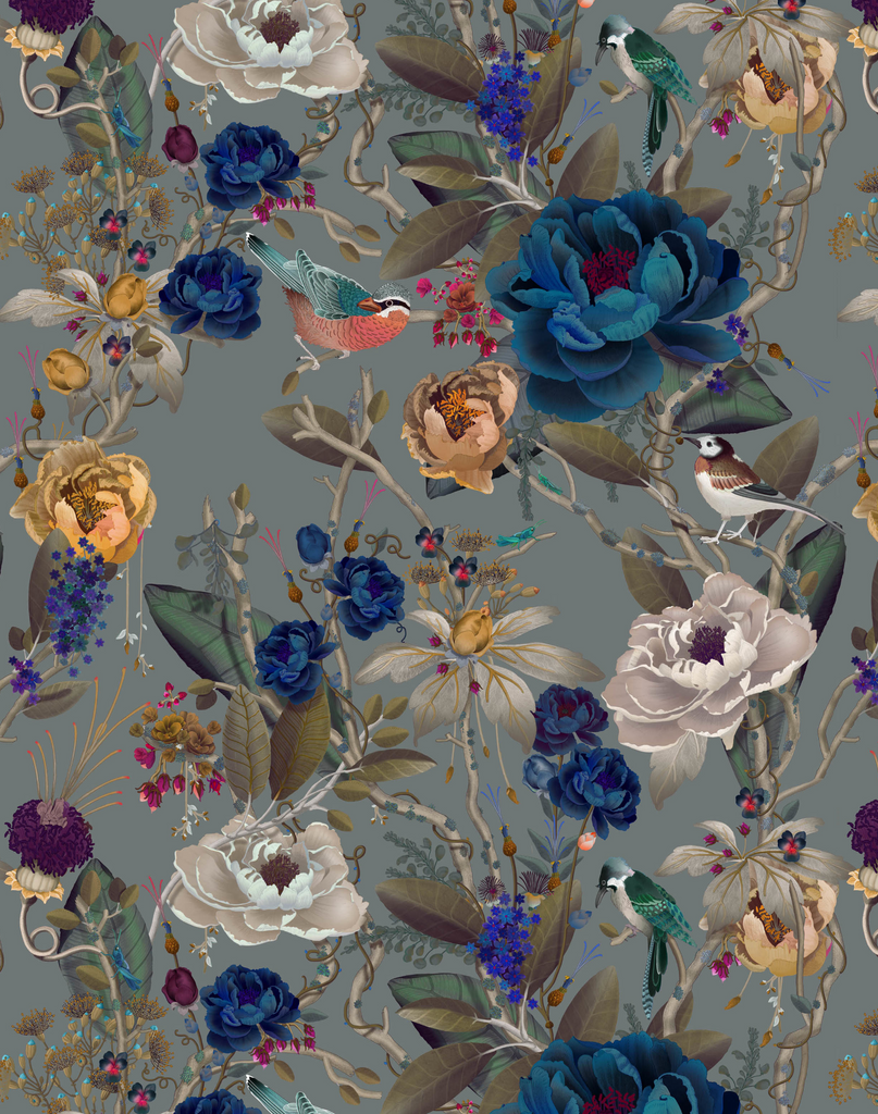 unoa【Peony cats】Pique design Mサイズ Peony Japonica W-PJA-FLI-ENF – The Pattern Collective
