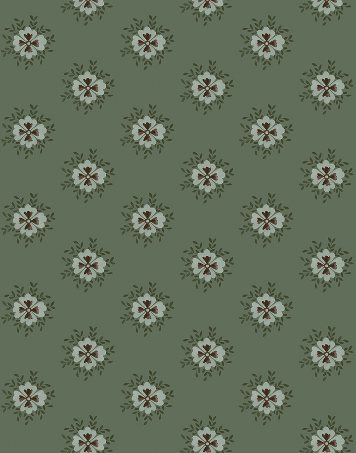 Petals Grasscloth, Forest Fog WPLN0170RGC