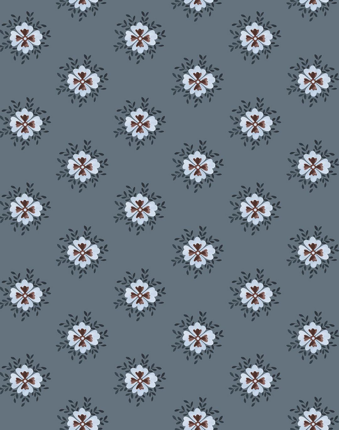 Petals Grasscloth, Soft Concrete WPLN0172RGC