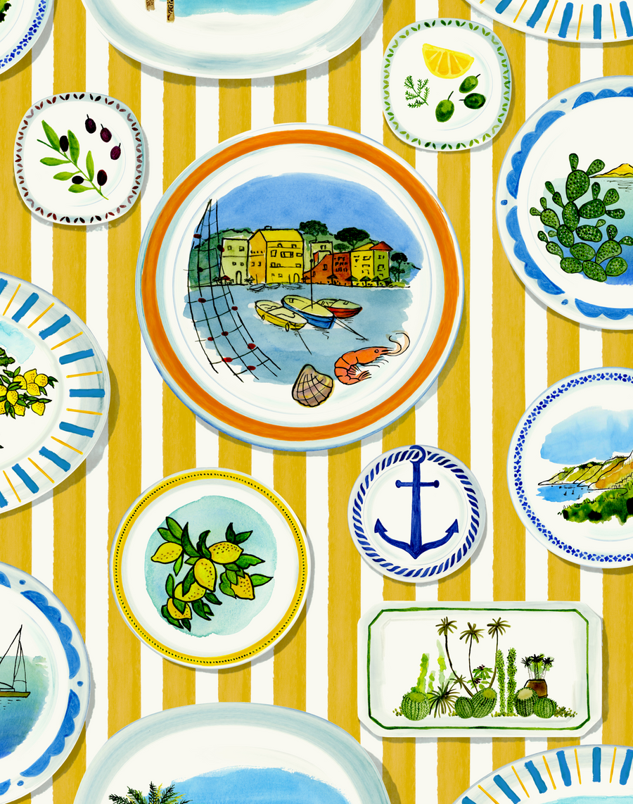 Porcellana Mustard The Pattern Collective Porcellana mustard the pattern collective